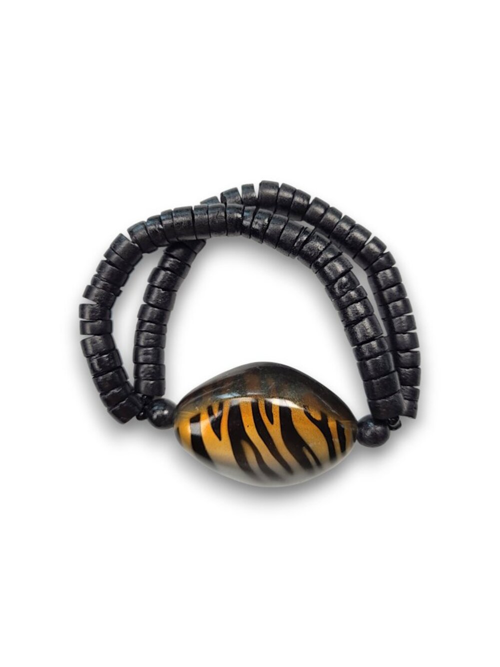 Tiger Stripe Necklace, Bracelet & Earrings Set - Picture 7 of 10